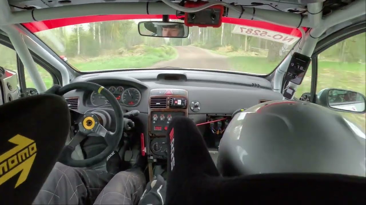 Mäntsälä Ralli 2025 EK6 InCar