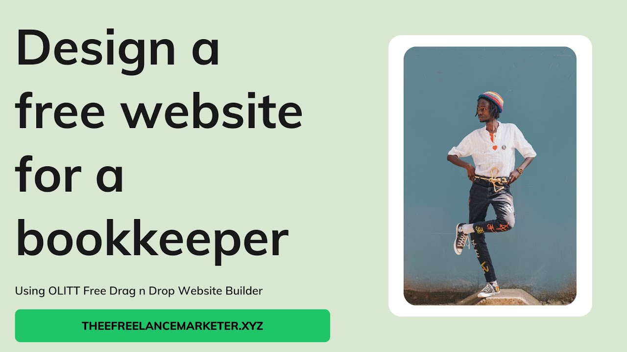 How To Design a Free Website for a Bookkeeper - With Free Web hosting & SSL