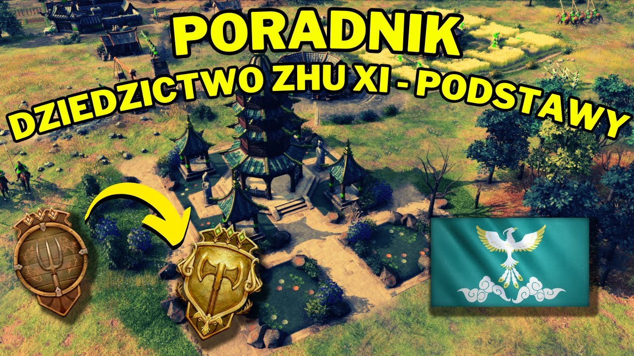 LEPSZE CHINY? Podstawy Dziedzictwa Zhu Xi! 🐉| Poradnik Age of Empires 4