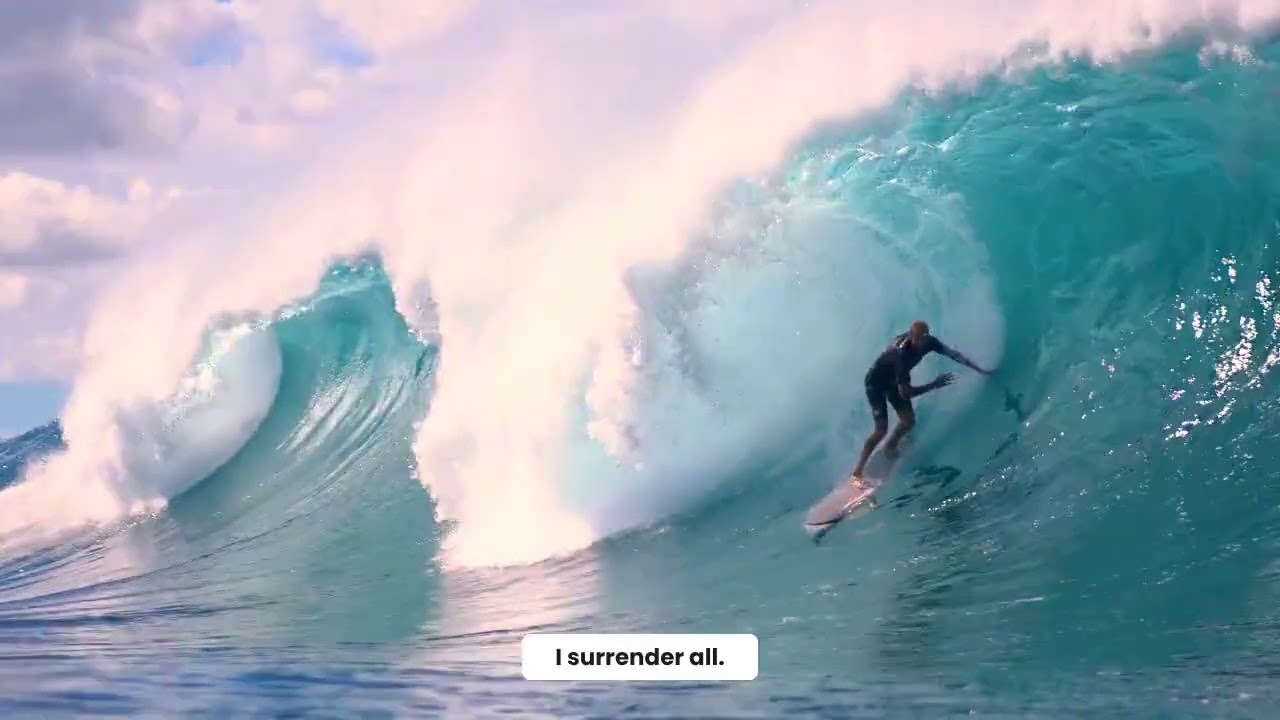 Surrender To Jesus - Lyrics R. Cowap, J. Williams & Public Domain, Composed & Video by - R. Cowap