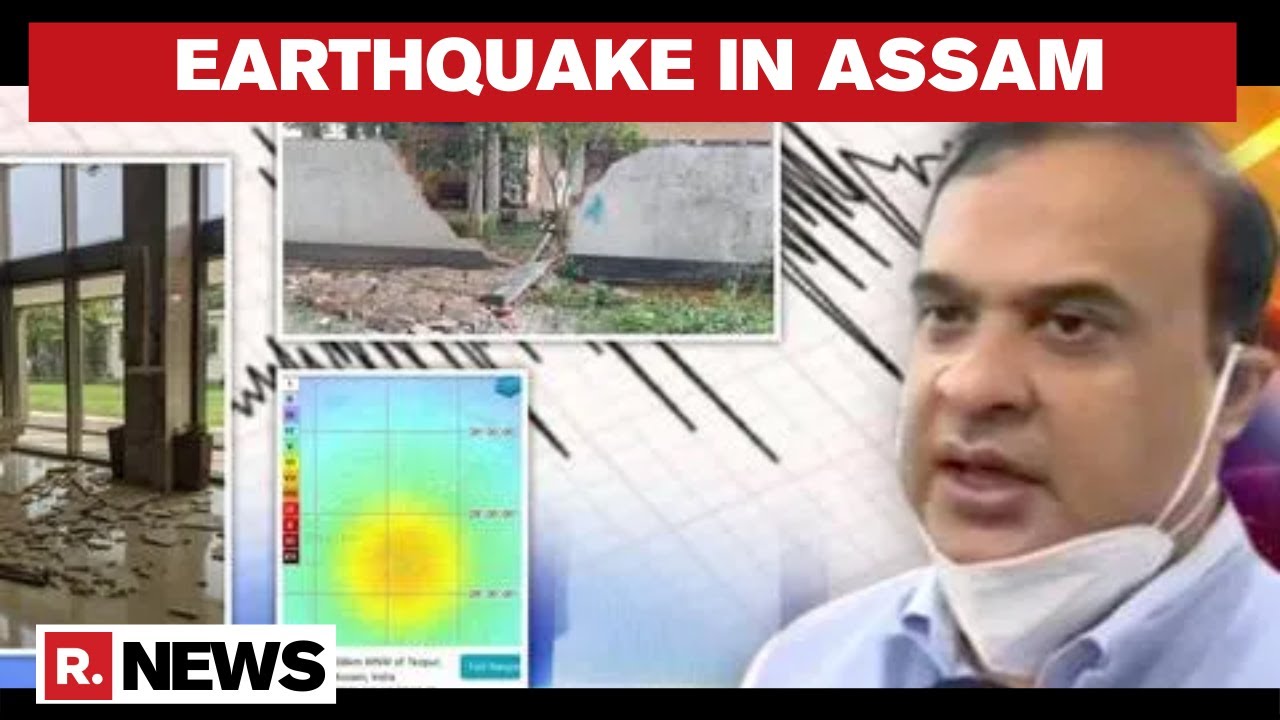 6.4 Magnitude Earthquake Jolts Assam, Heavy Tremors Felt In West Bengal And Northeast States