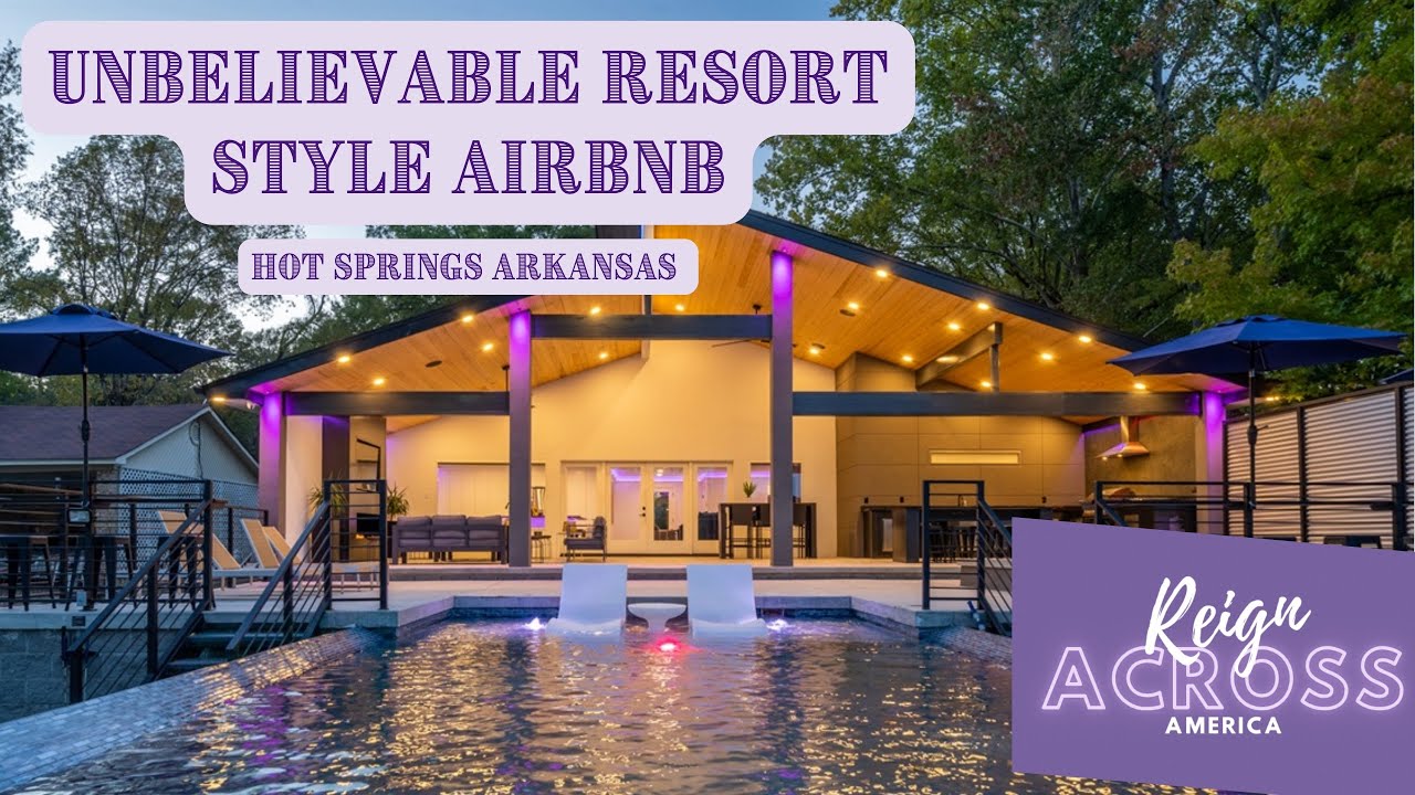 Resort Style Airbnb in Hot Springs Arkansas