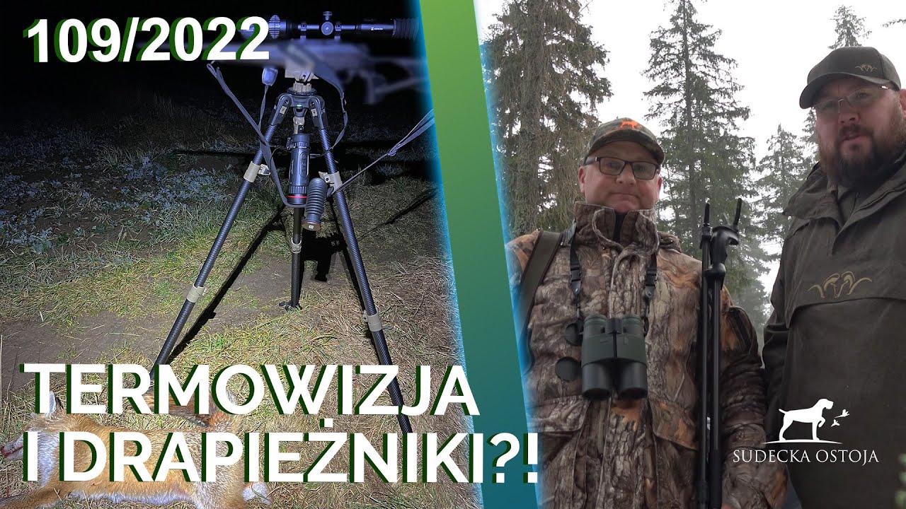 SUDECKA OSTOJA 109/2022 Termowizja i Drapieżniki?! fox hunting hunt Hikmicro Stellar Falcon jagd