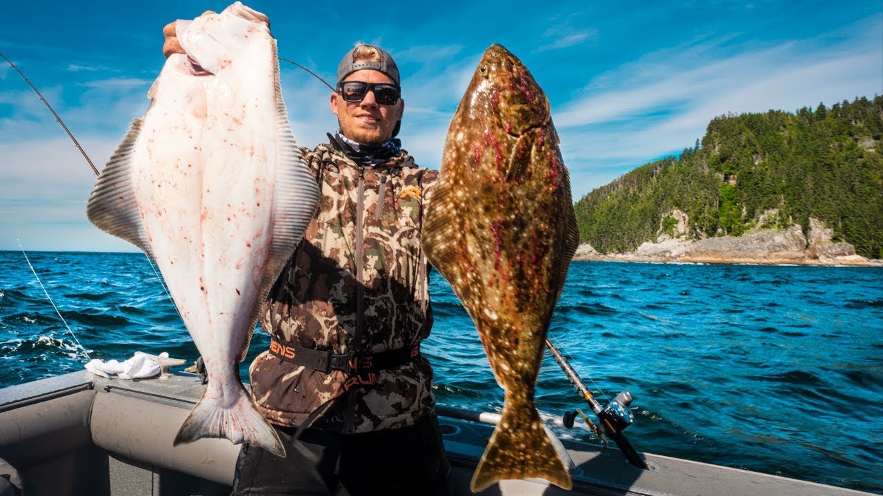 Remote Halibut Fishing in Alaska - Catch and Cook