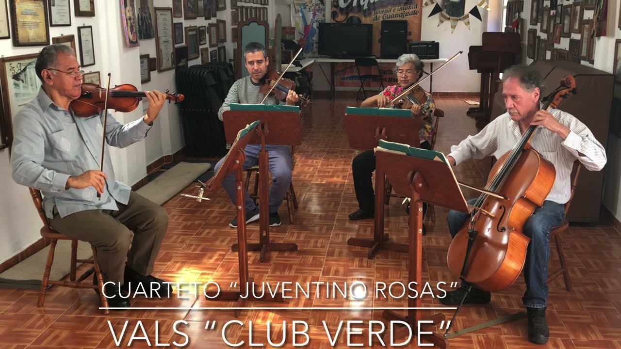 Cuarteto Juventino Rosas - Vals Club Verde de Rodolfo Campodónico