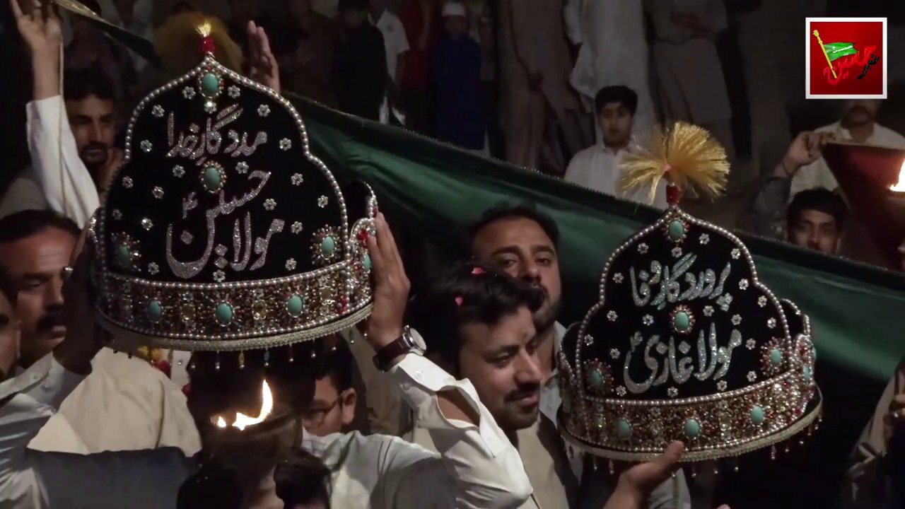 Taaj Imam Hussain a.s & Mola Ghazi Abbas at Darbar Sakhi Shah Peyara Kazmi