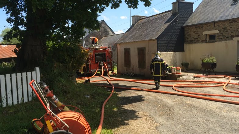 Fait-divers &agrave; Plouy&eacute; : une maison part en feu