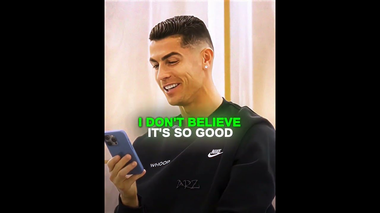 Ronaldo Jr's Influence on Ronaldo 🥶🤯 #shorts #edit