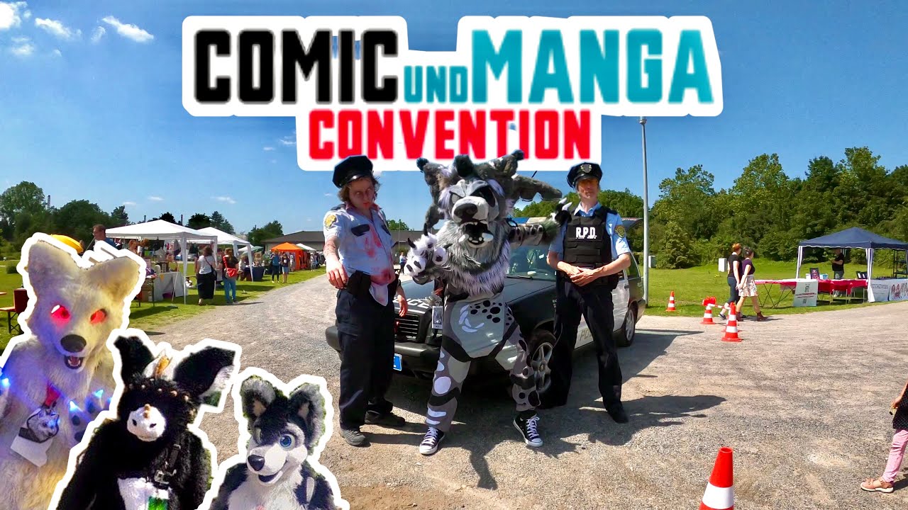 Schwarz, Grau Weißes Quartett | Comic & Manga Con Düsseldorf | Vlog