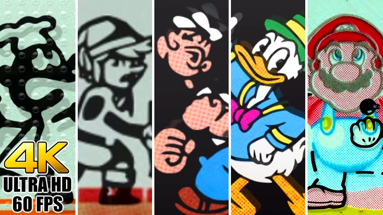All Game & Watch Games Ever Released (4K 60fps)