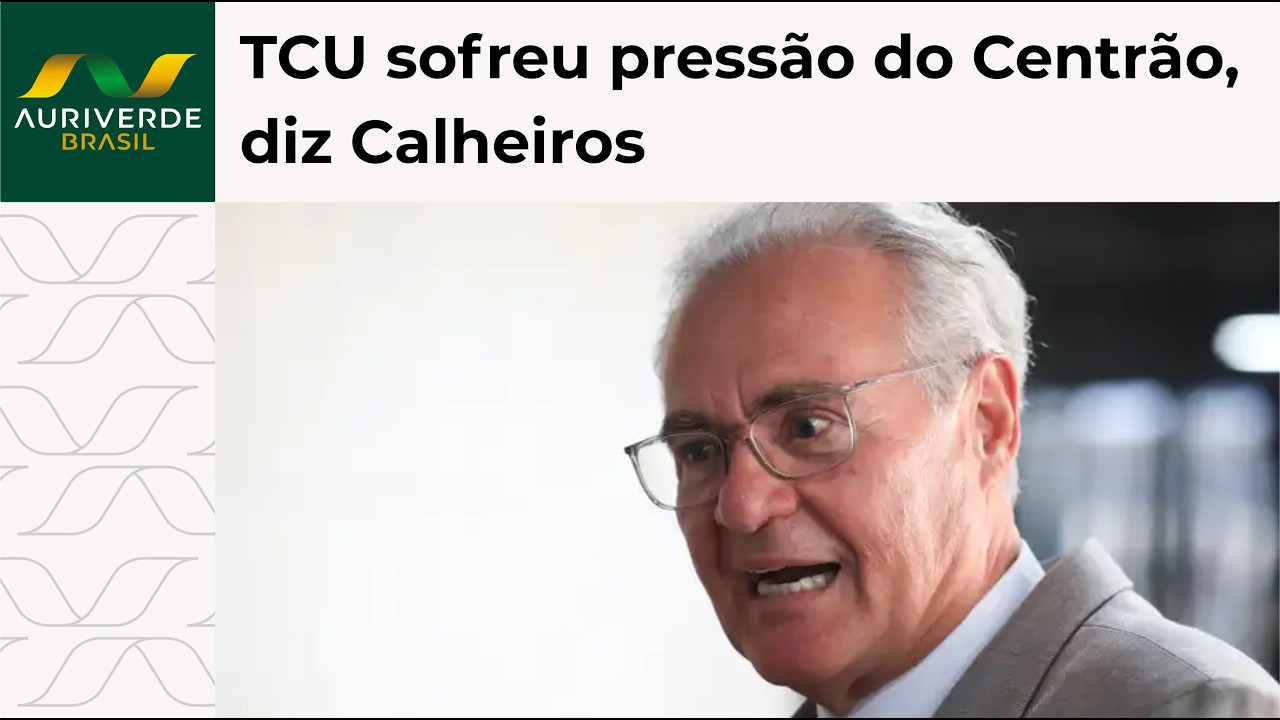 Renan diz que ministro do TCU sofreu pressão do Centrão no caso Master
