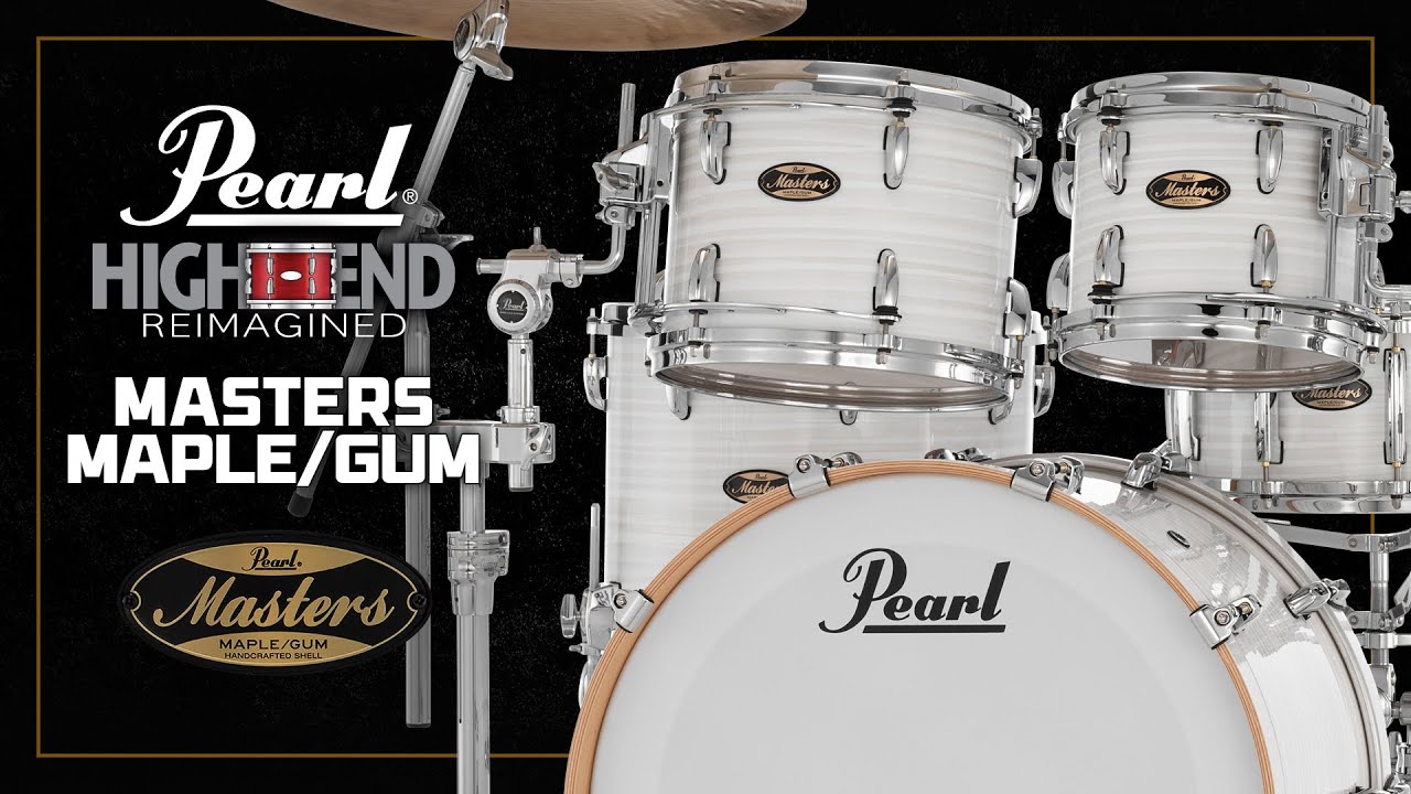 Pearl Drums &bull; MASTERS MAPLE GUM Performance