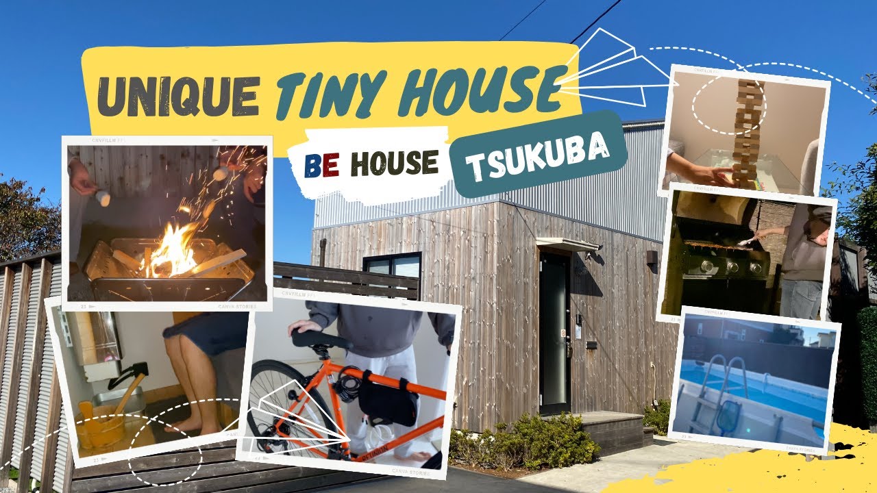 Unique Tiny Home Rental in Tsukuba - TAKE A LOOK !!