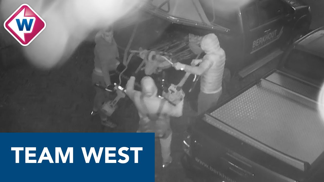 Inbrekers duidelijk in beeld bij aannemingsbedrijf - Team West