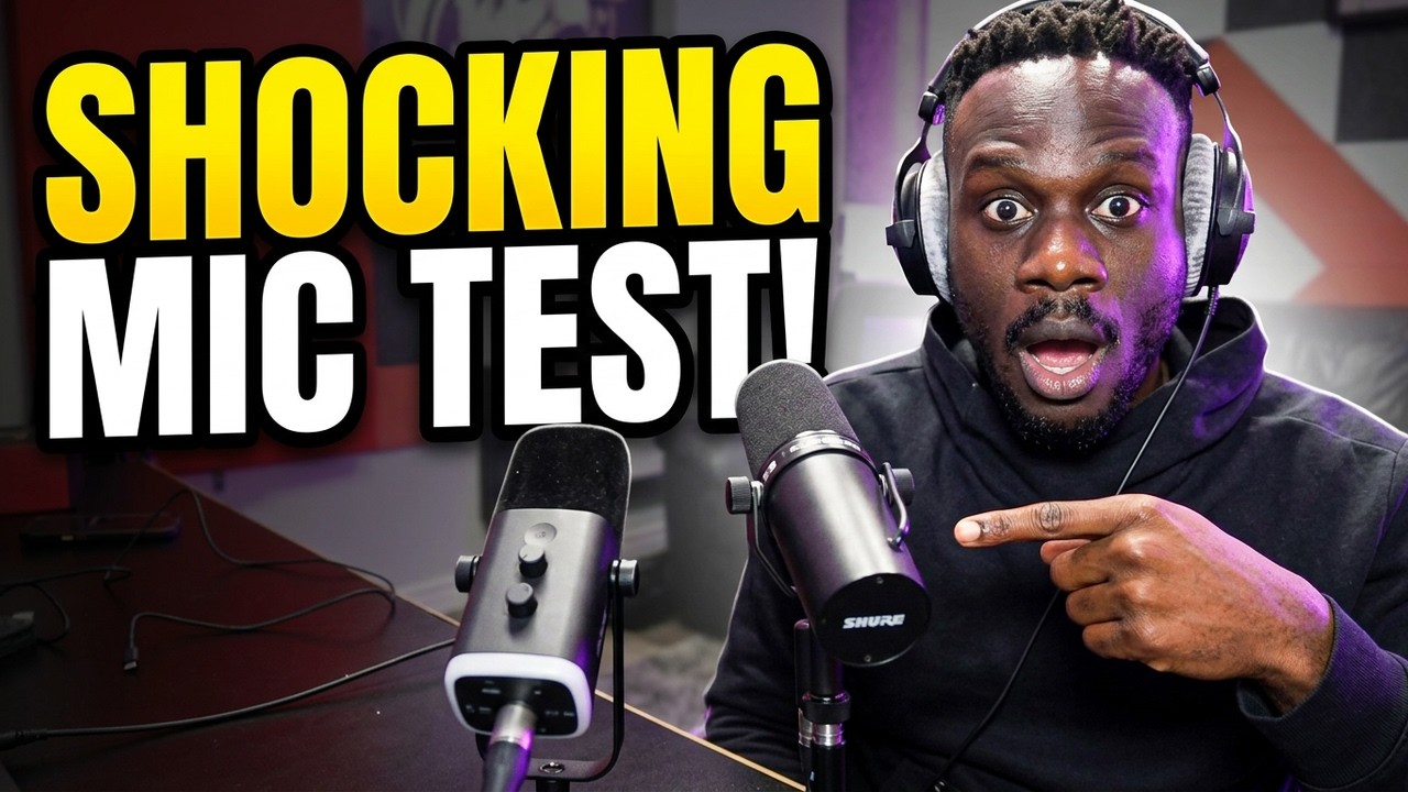 Fifine Microphone Review. Side-by-side sound test between Shure SM7B vs Fifine AM8 & I was shocked!