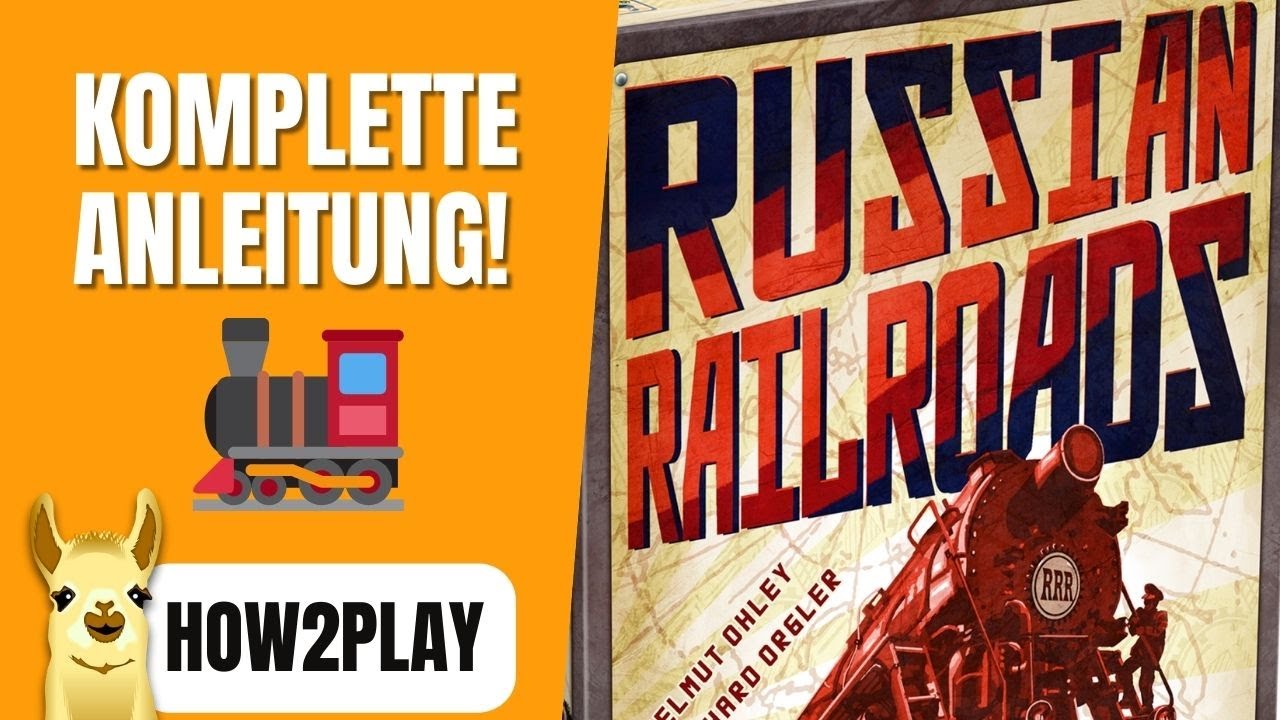 Russian Railroads komplett erklärt! - Kommt als BigBox wieder, Zeit die Regeln zu lernen!