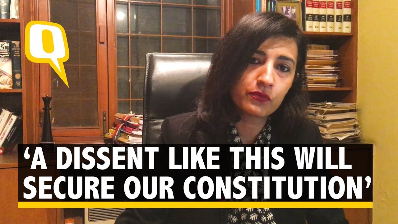 ‘Dissenting SC Judges Are of the Highest Integrity’: Karuna Nundy | The Quint