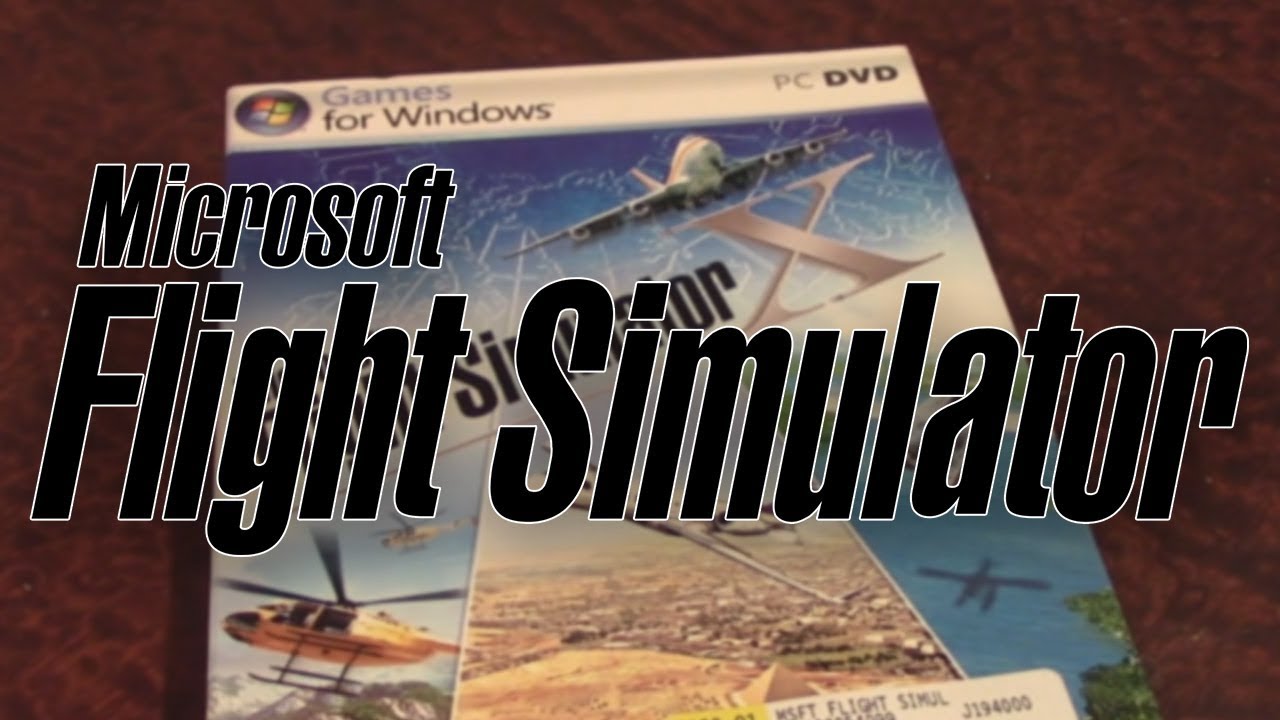 Microsoft Flight Simulator X - Unboxing & Installation
