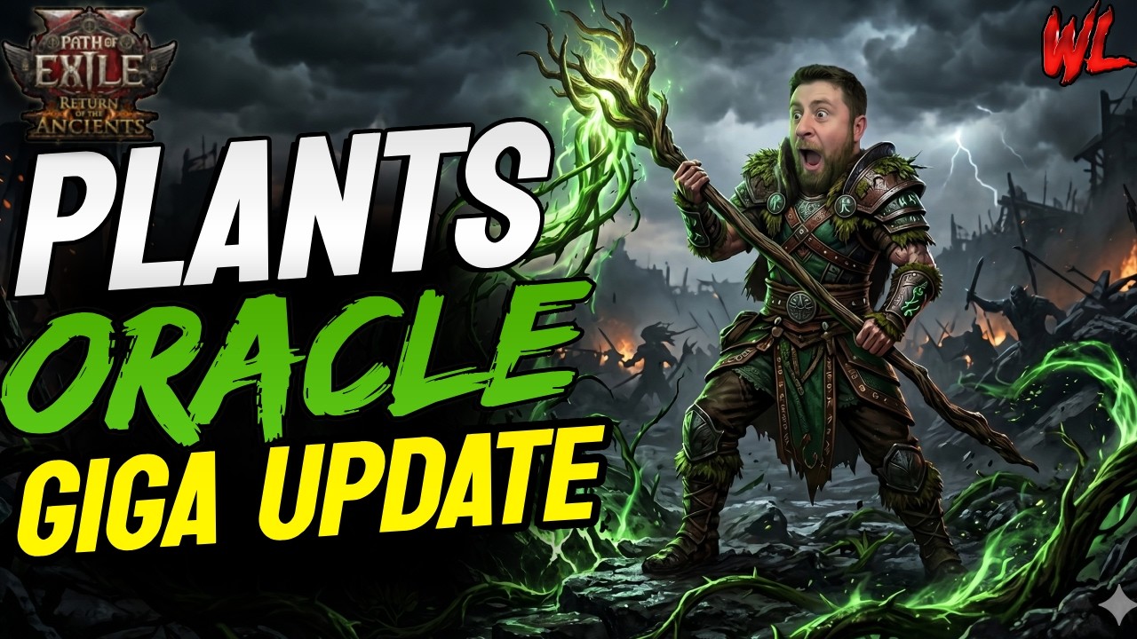 Path of Exile 2 DRUID ORACLE PLANTS GIGA UPDATE BUILD GUIDE