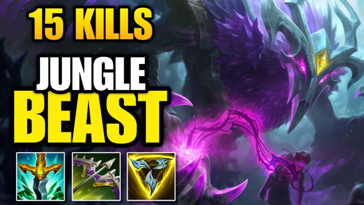 NOCTURNE JUNGLE – 15 KILL MVP CARRY | CHALLENGER WILD RIFT GAMEPLAY
