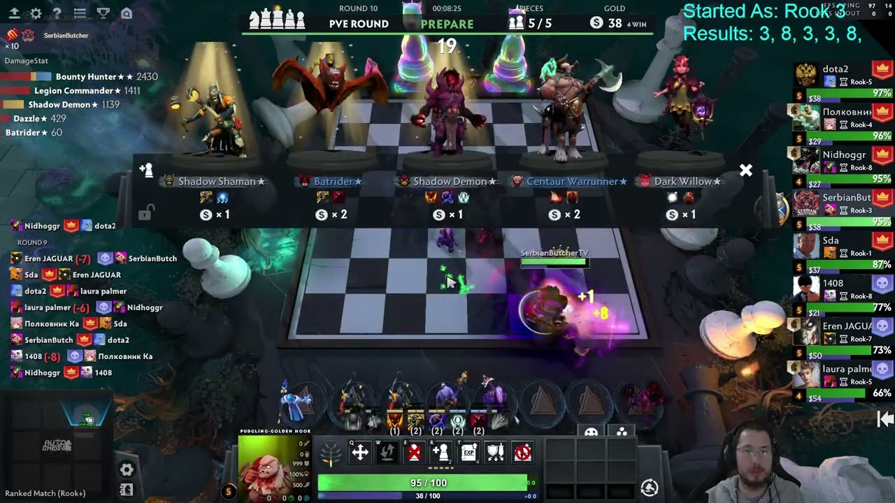 6 Knights 4 Draenei! Dota Auto Chess Season 42!