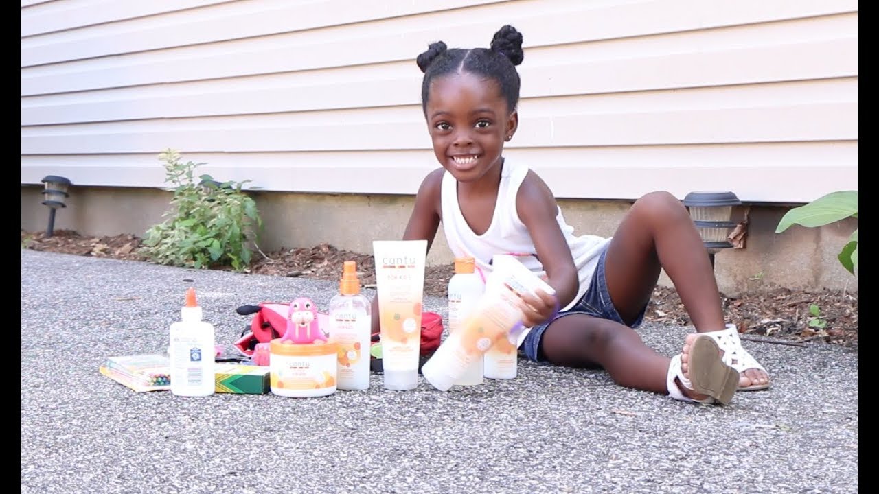 Mini Bun Back To School Hair Tutorial