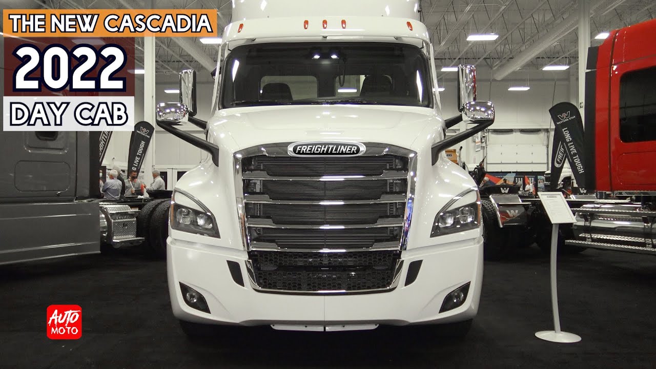 2022 Freightliner Cascadia 126 Day Cab Detroit DD13 470hp - Exterior And Interior - ExpoCam 2021