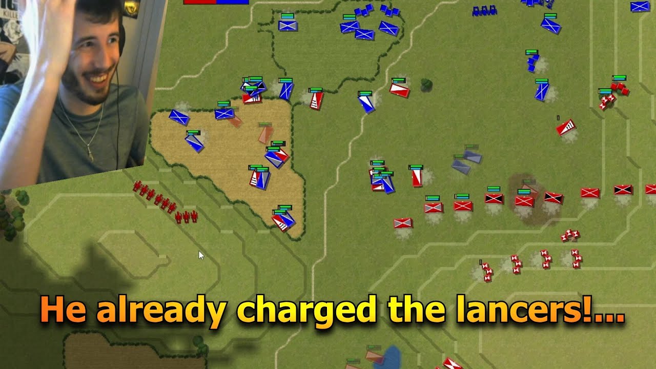 He already charged all his lancers!.. right? | Lines of Battle - Battle