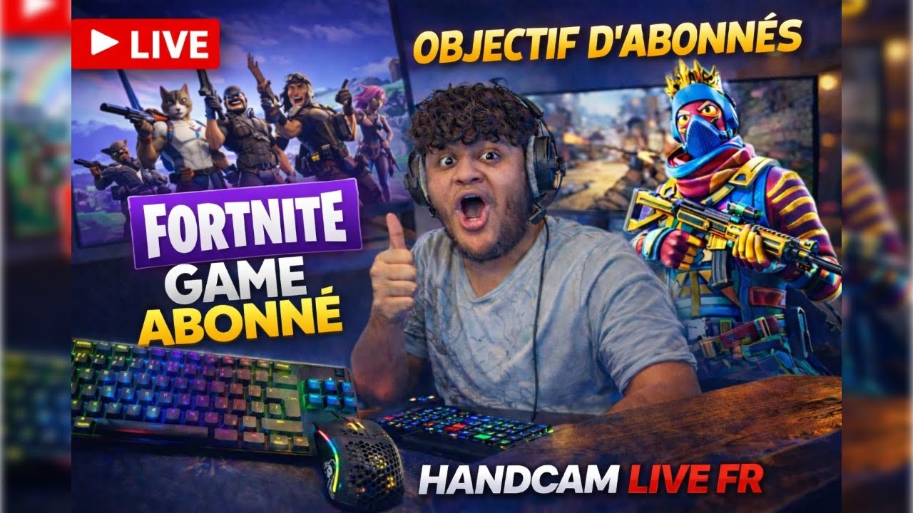 🔴Liveshort : MATINAL  // OBJECTIF LES 5'000 ABO  {HANDCAM}  