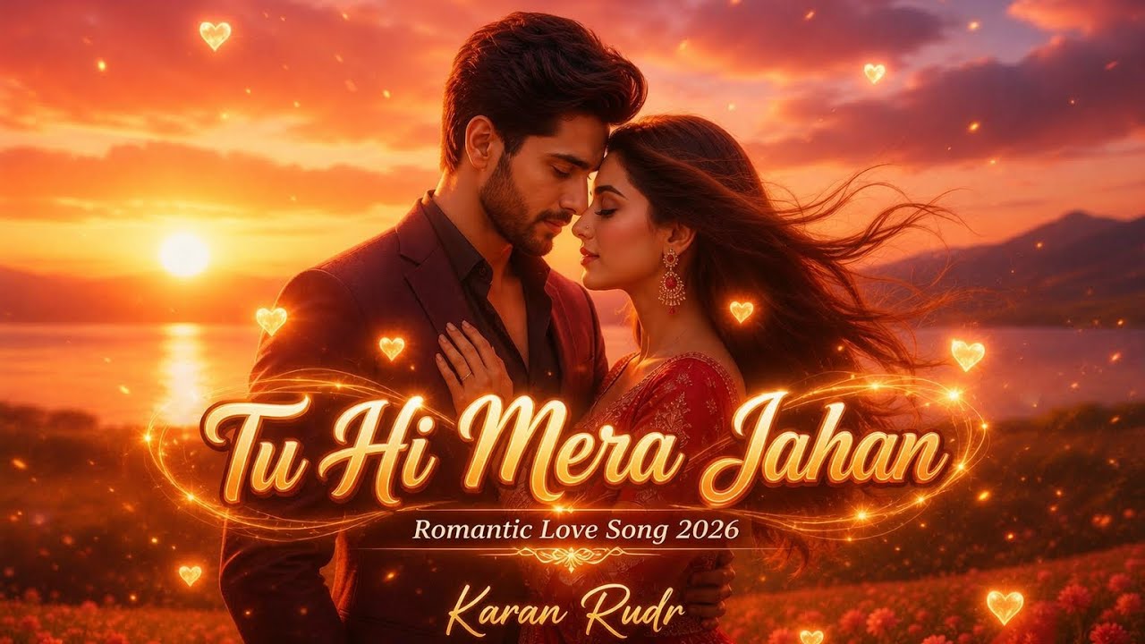 Tu Hi Mera Jahan ❤️ | Romantic Love Song 2026 | Hindi Love Song | Karan Rudr | Bollywood Style Song