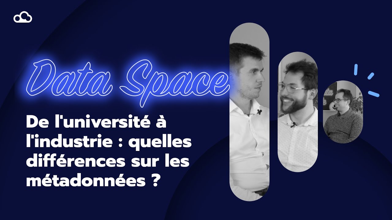 Data Space&nbsp;: De l'universit&eacute; &agrave; l'industrie, quelles diff&eacute;rences sur les m&eacute;tadonn&eacute;es ?