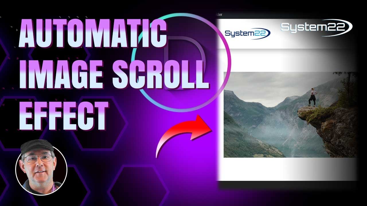 Divi Theme Automatic Image Scroll On Page Load 👍👍