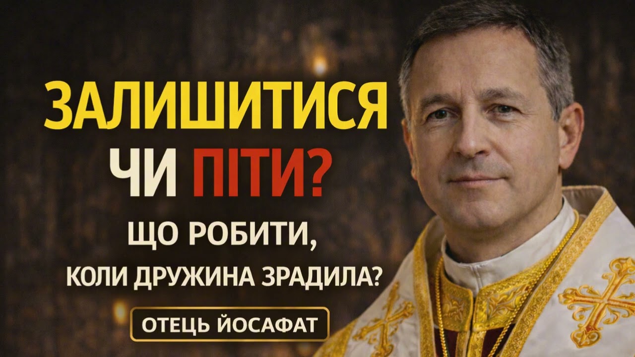 Вона зраджує. Терпіти чи піти? Жорстка правда для чоловіків - отець Йосафат.