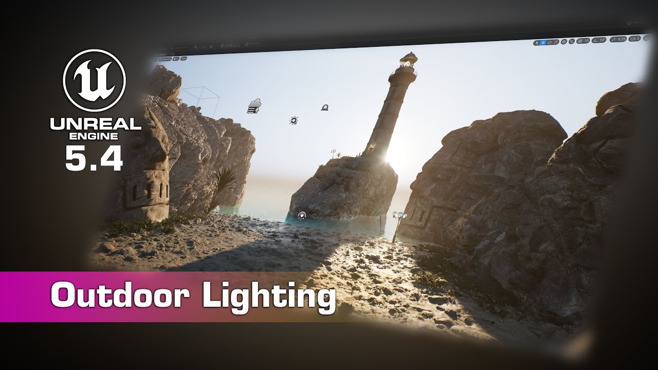 Unreal Engine 5.4 Outdoor Lighting Tutorial