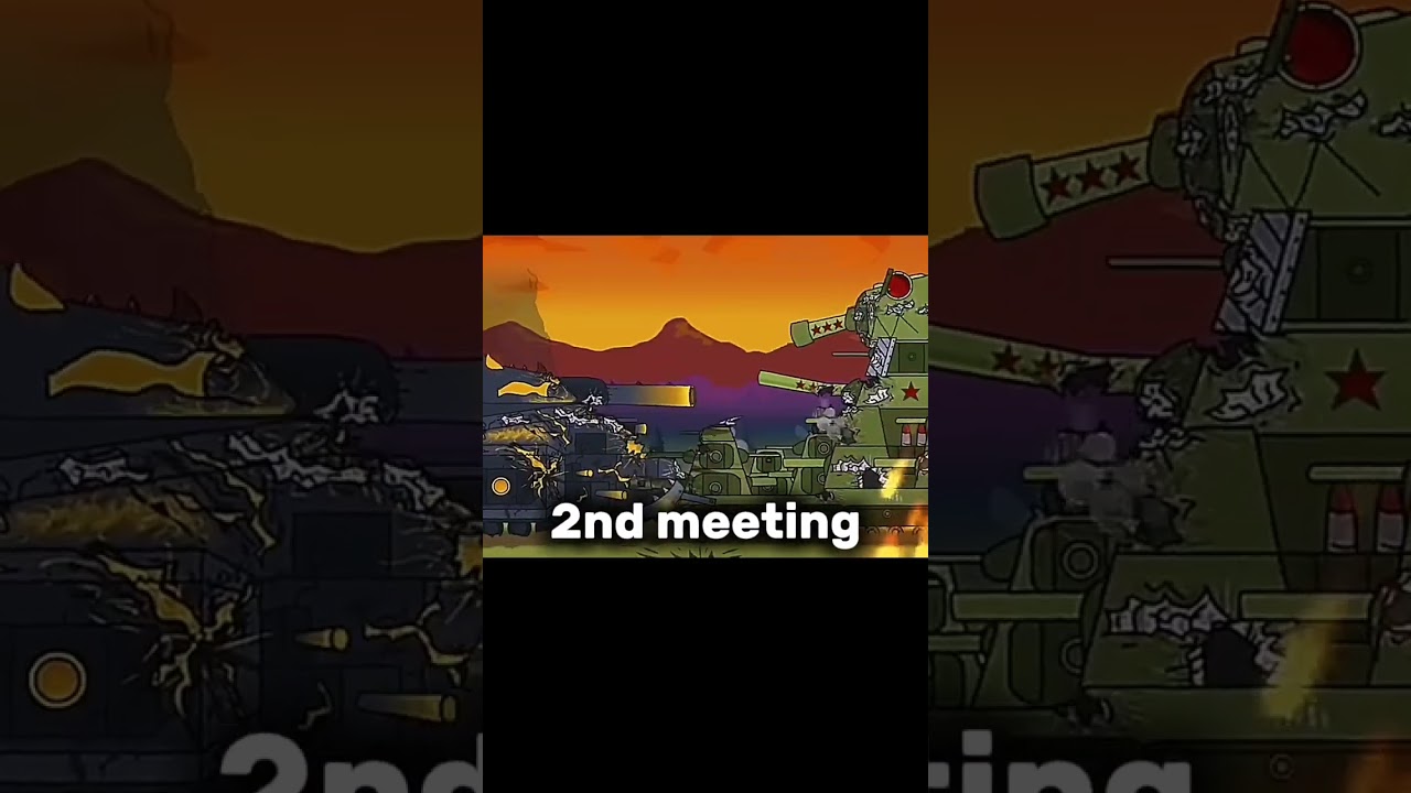 KV-44 VS Leviathan #gerand #tank #KV44 #leviathan #edit #short #meeting