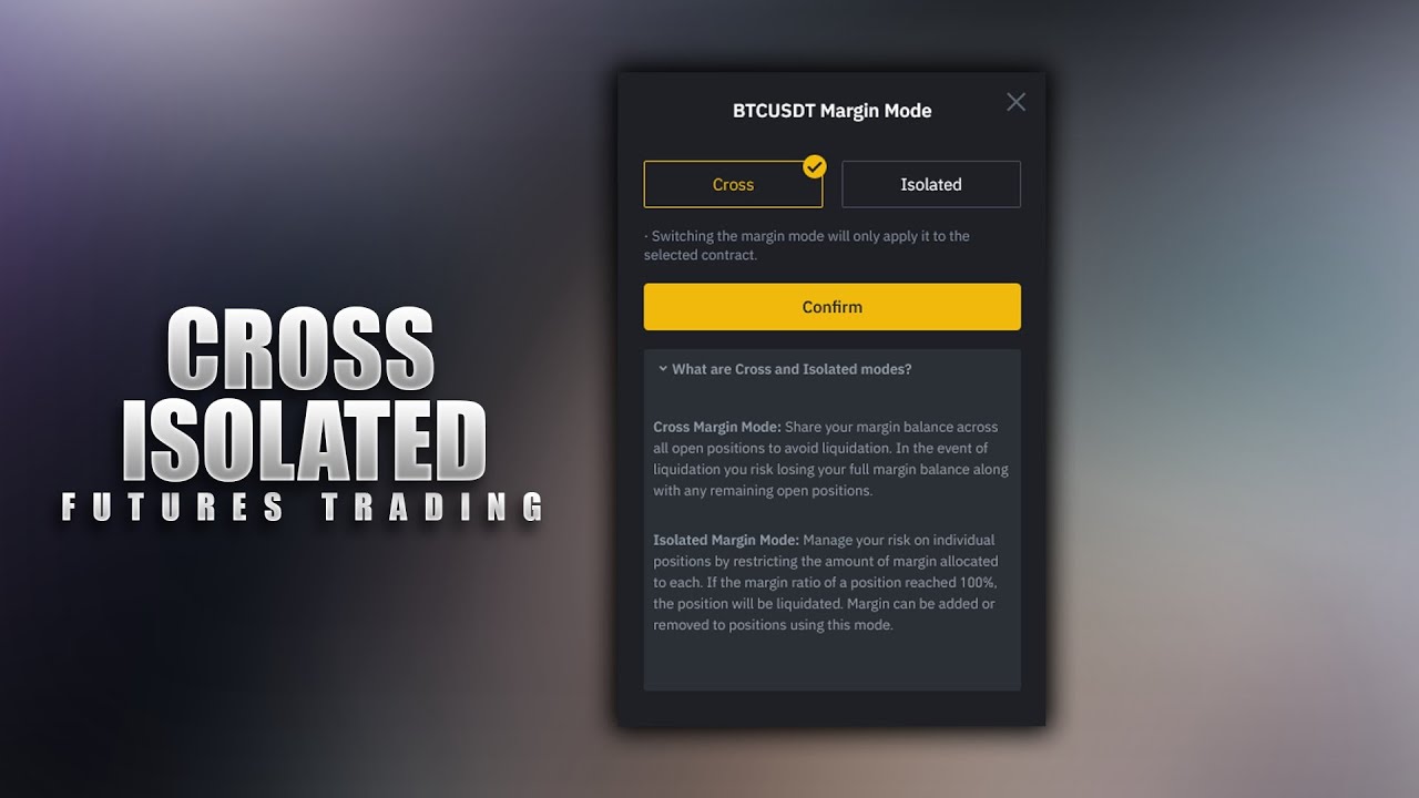 Binance | Difference between Cross and Isolated Trading 🚀