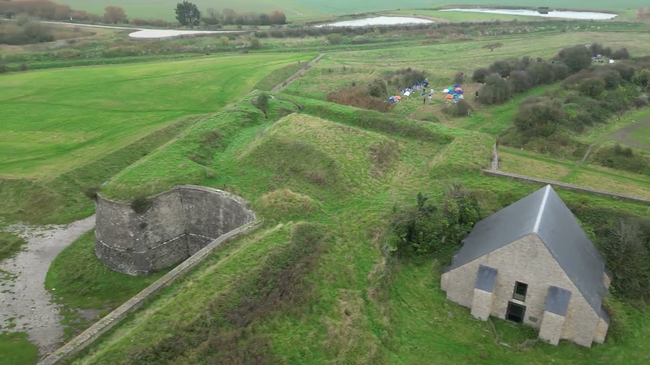 Calais . Le Fort Nieulay Dji Mini 3 pro