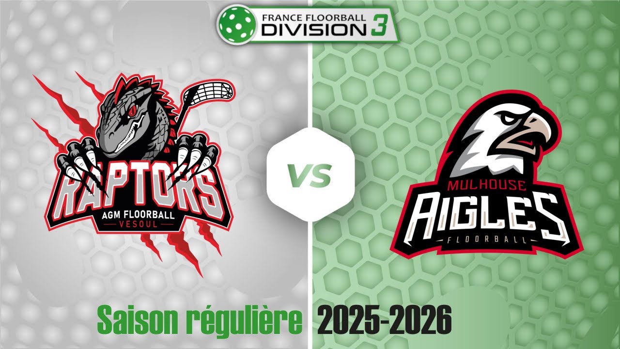 Floorball D3 / Est : Raptors vs. Aigles