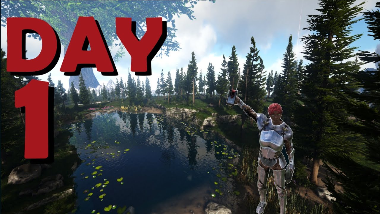 ARK DAY 1 ON INX 2MAN - PART 1