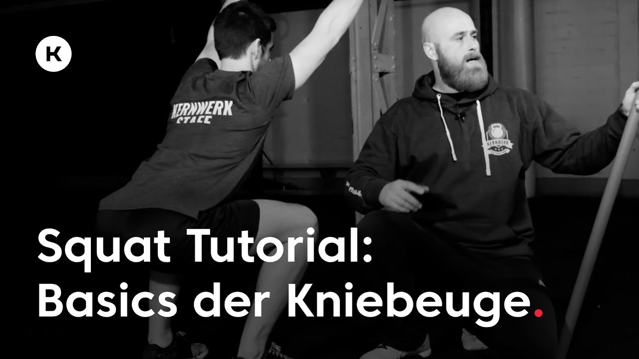 Lerne die Squat: Korrekte Kniebeugen mit dem eigenen Körpergewicht (Air Squat)