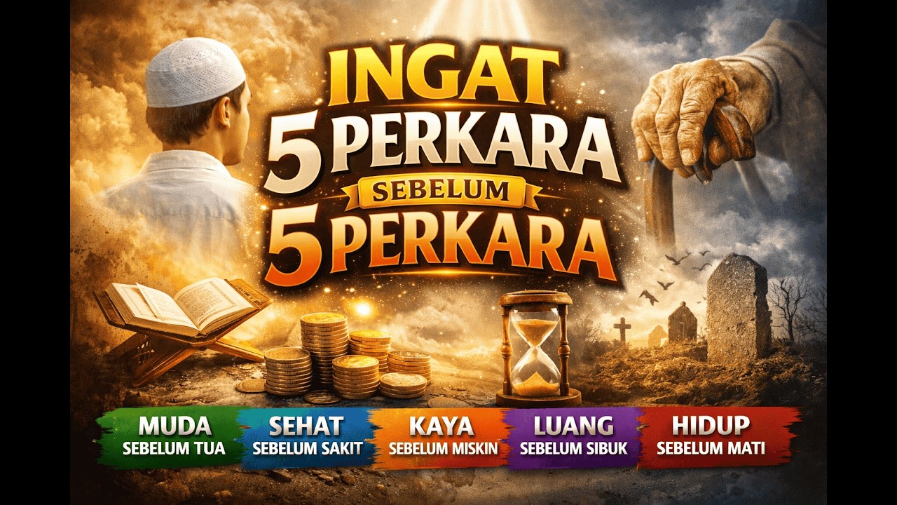 Ingat 5 Perkara Sebelum 5 Perkara, Bekal Hidup & Akhirat