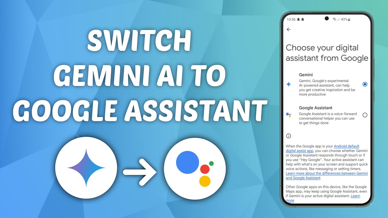 How to Switch Gemini AI to Google Assistant on Android Phone