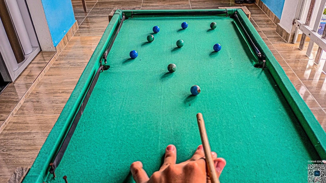 Testei a Mine sinuca depois de muito tempo 