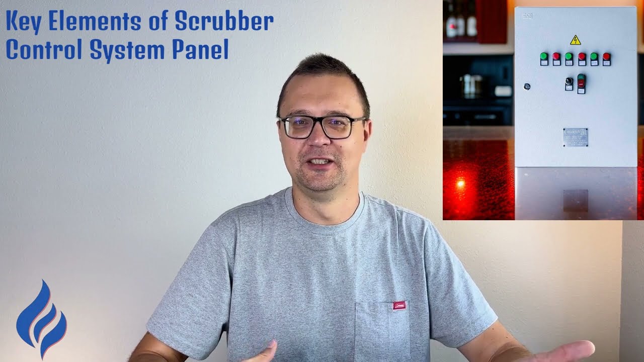 Key Elements of Wet Scrubber Control System Panel