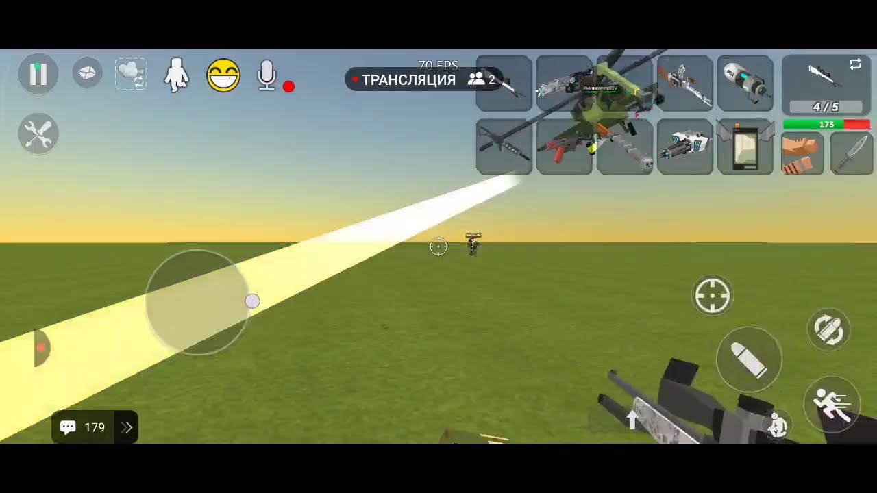 🗿ИГРАЕМ в Chicken Gun И проходим Средний паркур🗿