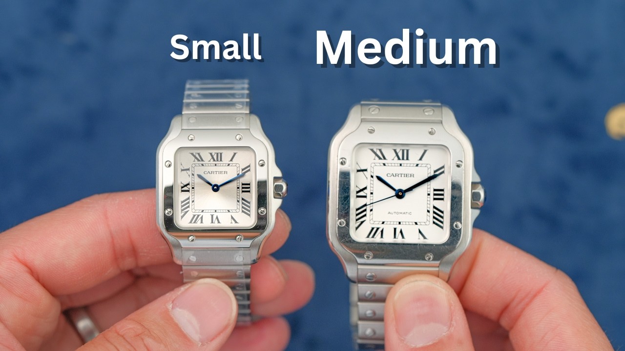 Cartier Released A Smaller Santos?! - Full Review and Comparison 2025