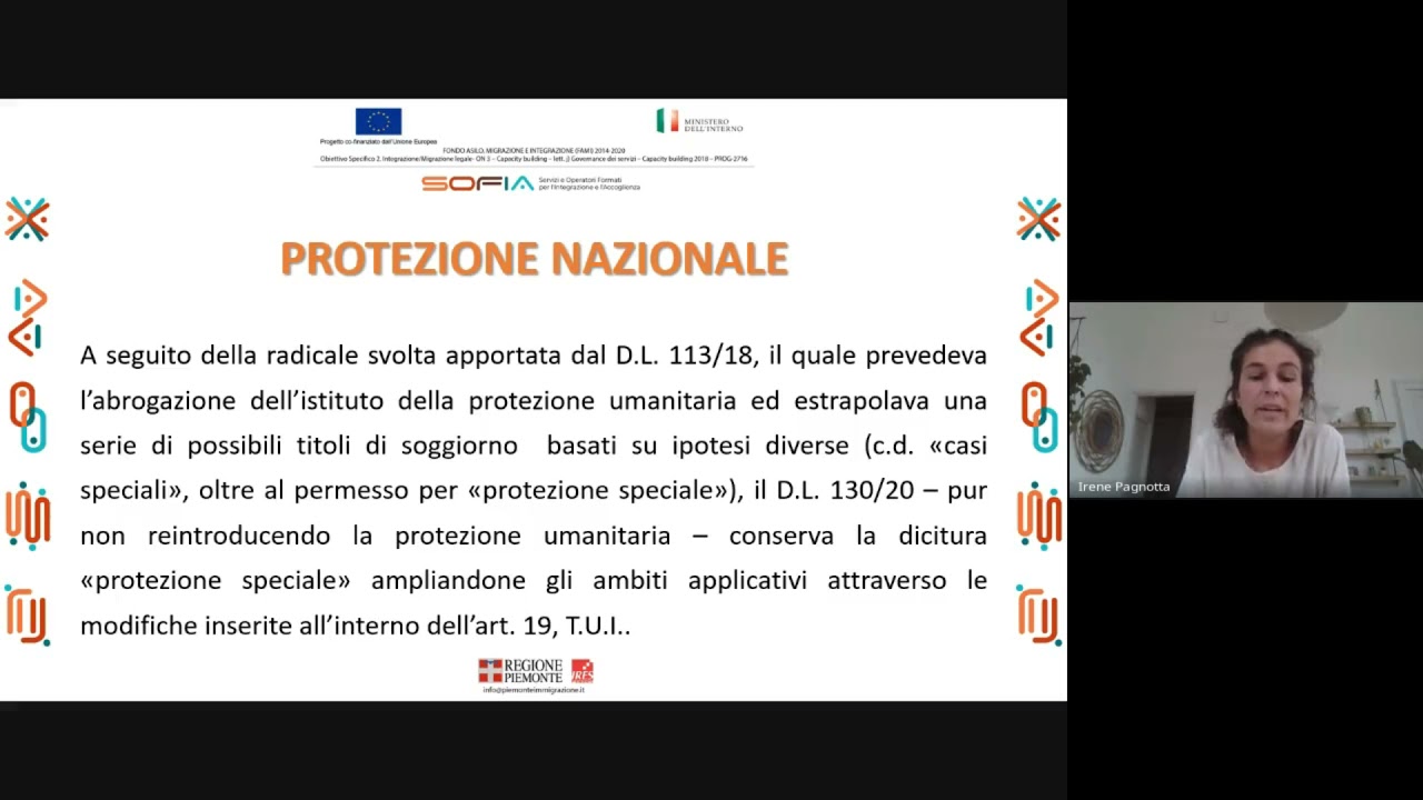 La richiesta di protezione internazionale e le novità procedurali introdotte dal d.l. 130/2020