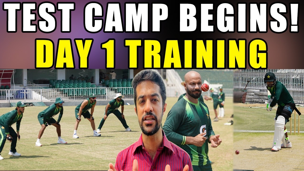 Pakistan Test Squad Camp Day 1 | Players Begin Preparations for West Indies & England Tour