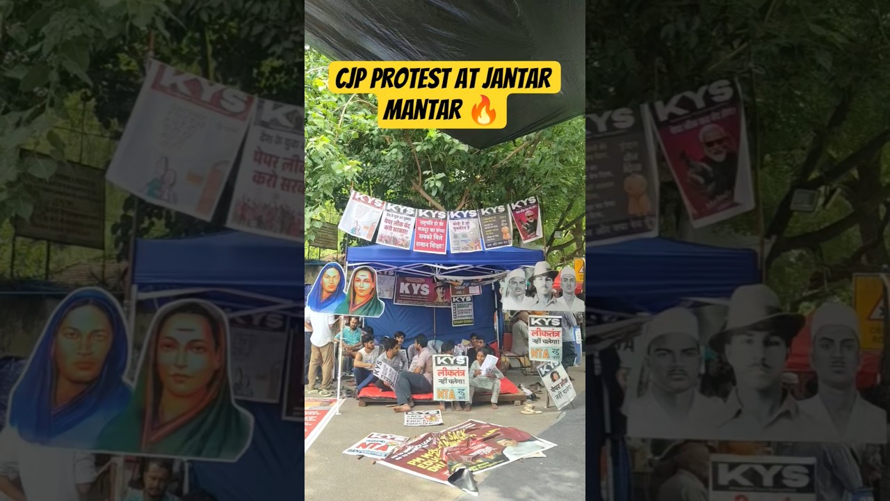 Crockroj janta party protest || Jantar mantar #youtubeshorts #viral #cjp #youtubeshorts #viralshorts