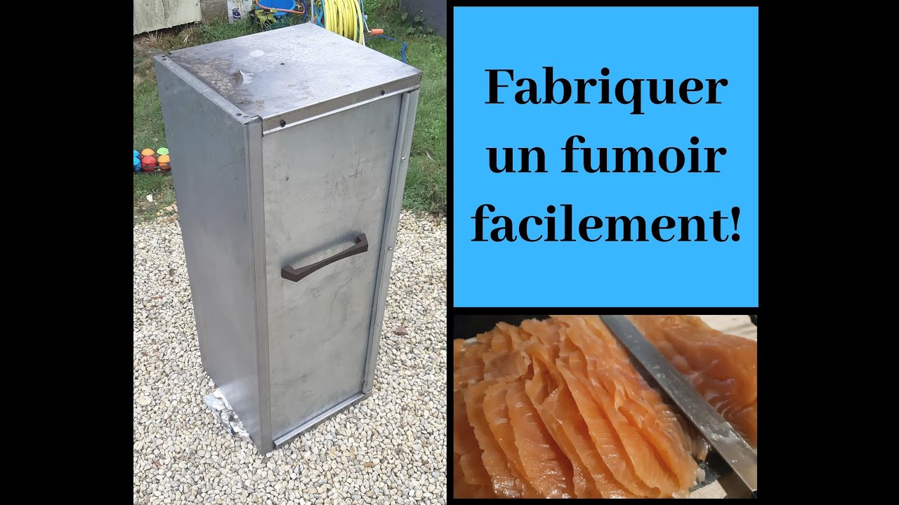 Copeaux&Co - Fabrication d'un fumoir [avec des étagères en métal....] !